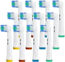 Replacement Toothbrush Heads for Oral B Braun 4/12 Pack Soft Electric Toothbrush
