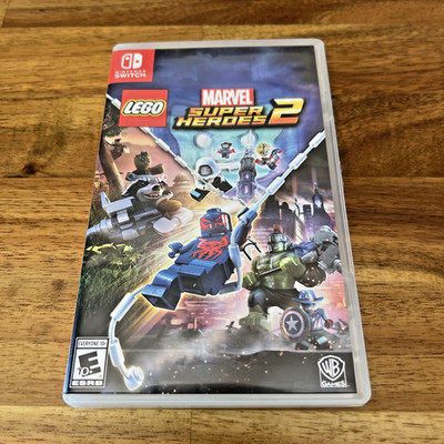 LEGO Marvel Super Heroes 2 Nintendo Switch Game With Case CIB, Tested Works