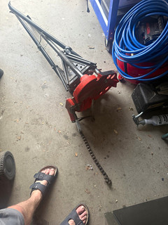 RIDGID Tristand Tripod Pipe Vise Stand w/ Chain Vise NPT RH 1/8" 6"