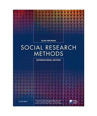 Social Research Methods, 5Th Edn, OXFORD UNIVERSITY PRESS; OXFORD UNIVERSITY PRE