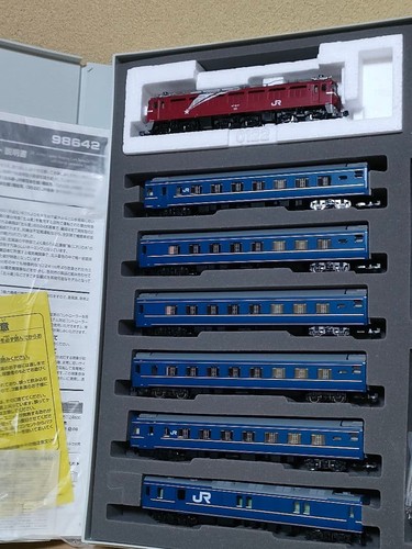 TOMIX JR EF81 24 Series Limited Express Sleeper Passenger Car Olm Set 948519 | Zustand: Used