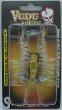 Egret Baits E-VS35-14-02 3.25" Vudu Shrimp Brown