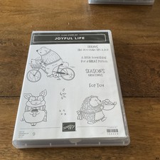 Stampin Up - Card Craft - Zestaw znaczków trzymających - Radosne życie 