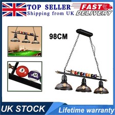 Retro Pool Billiard Snooker Table Light Pendant Lights Lamp Bar Chandelier UK