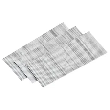 1000Pcs 18 Gauge Brad Nails, 2" Length Straight Finishing Nails Silver
