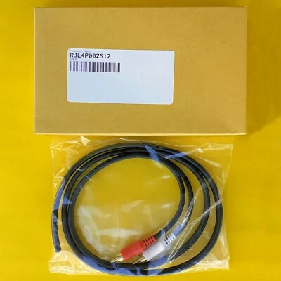 Technics RCA PHONO CORD RJL4P002S12 SL1200 High-Fidelity Gold Plated RCA Cable