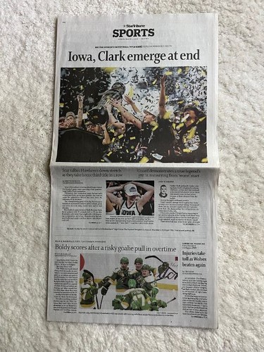 Iowa Big Ten Champions Caitlin Clark Breaks Maravich Scoring Record Minneapolis