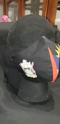 Gesichtsmaske Unisex Antigua und Barbudan nach Maß 