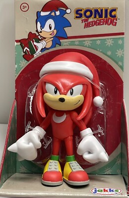 jakks pacific sonic the hedgehog KNUCKLES Christmas Edition 3 