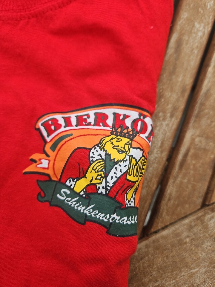 NEU Original Bierkönig T shirt ROT Mallorca Party Shirt TOP Größe XL eBay
