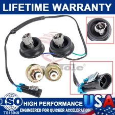 2Pcs Knock Sensor For GM LS1 LQ4 LQ9 6.0 5.3 5.7 Knock harness 12601822 12589867