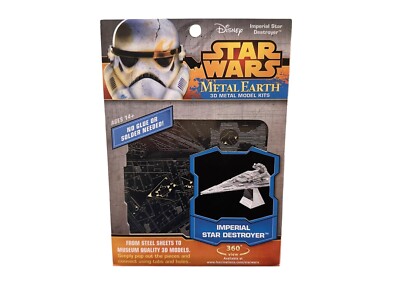 Star Wars Metal Earth 3D Bausatz Sternenzerstörer Steel Model Kit | ab 14 | NEU