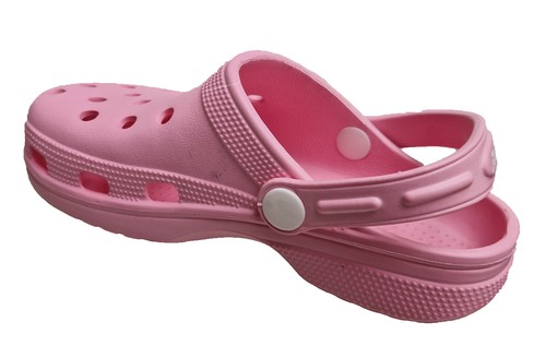 Town & Country Kids Clogs Children Beach Holiday Back Strap Lightweight Cloggies - Picture 8 of 21