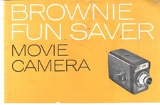 COLLECTIBLE BROCHURE KODAK BROWNIE FUN SAVER MOVIE CAMERA