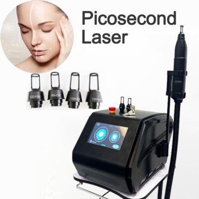 Picosecond ND Yag laser tattoo removal device black doll carbon peel skin whiten