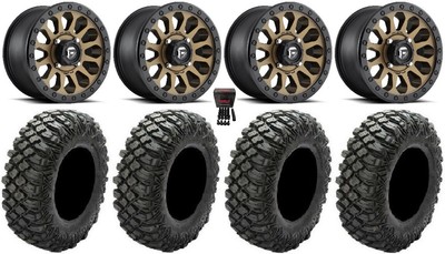 Fuel Vector BR 15'' Wheels 30'' Crawler XR Tires Can-Am Defender