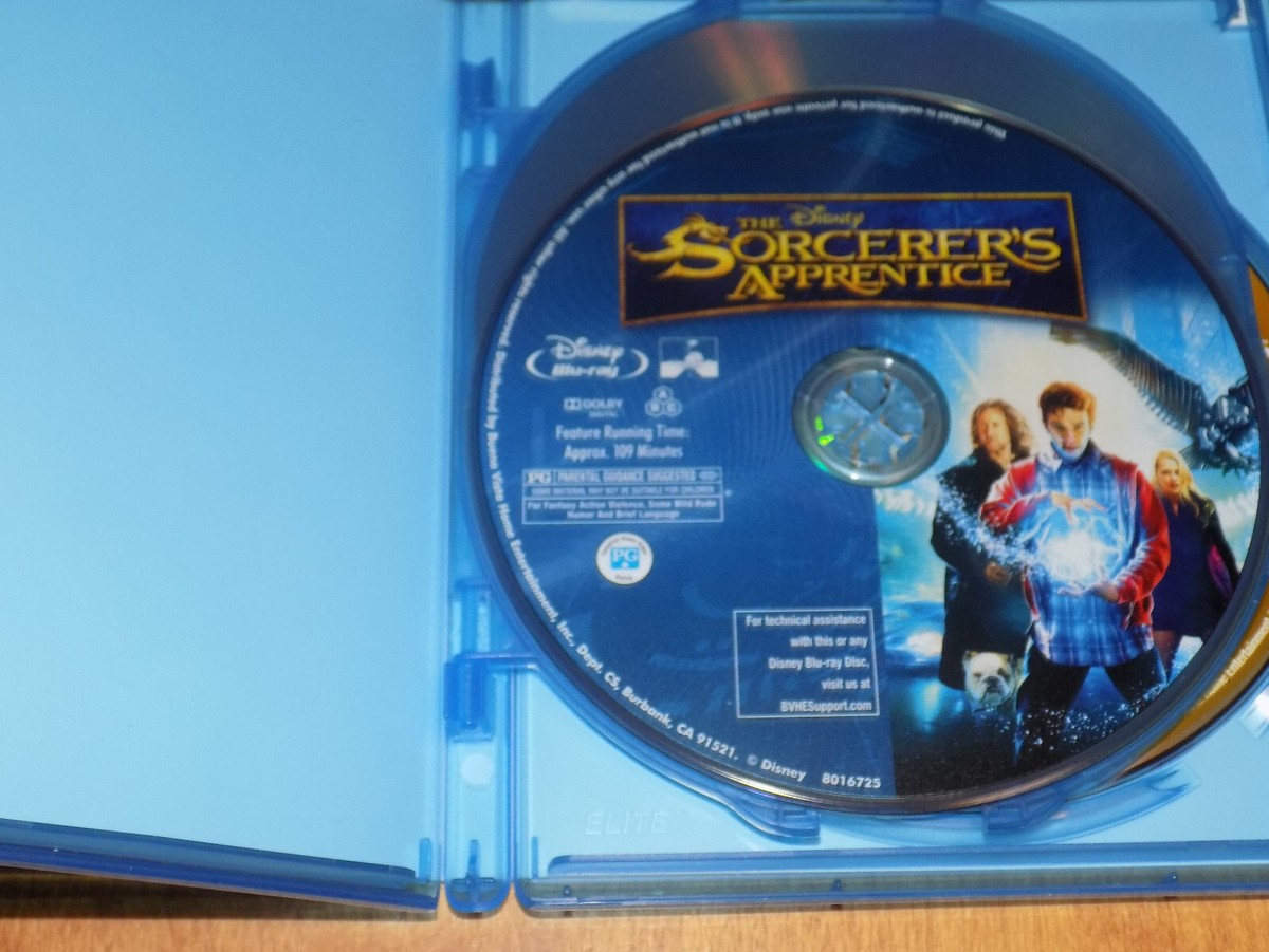 THE SORCERER'S APPRENTICE DISNEY NICOLAS CAGE JAY BARUCHEL BLU RAY