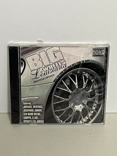 Big Wheels Louisiana Chopped & Screwed CD Rare Texas Rap Texian Rapper ...