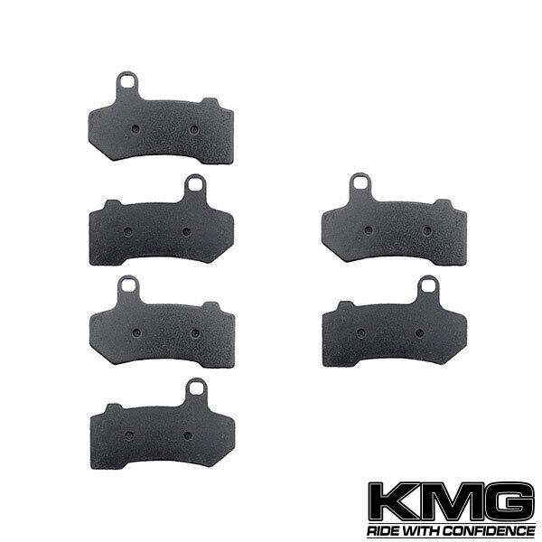 Front & Rear Brake Pads For Harley FLHTK Electra Glide Ultra LTD 2010-2021 – Sintered Set