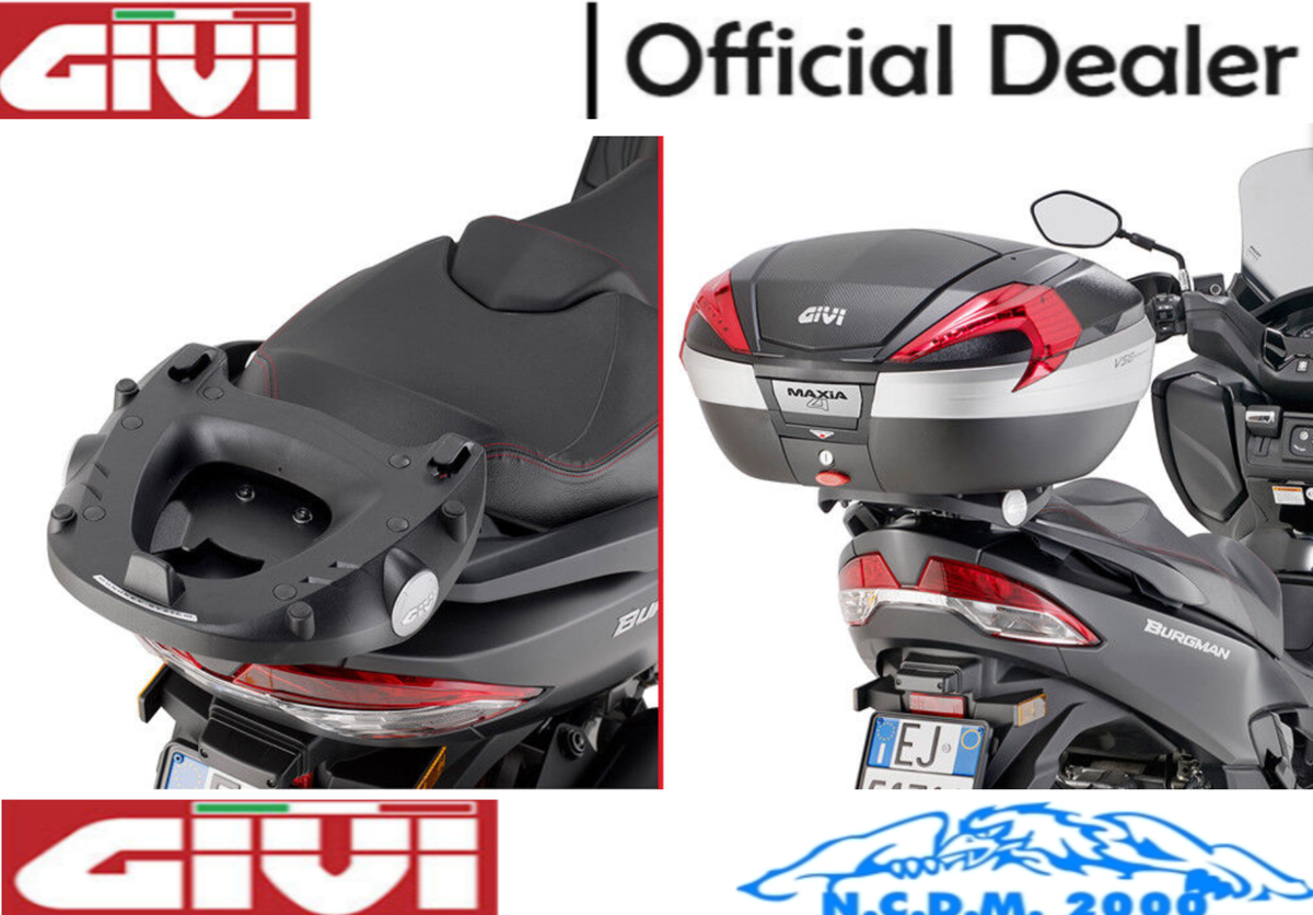 GIVI Rear Monokey Or Monolock Mount For Suzuki Burgman 400 2017 2018 2019