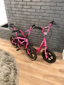 Old School 16 Jr Gt Performer Bmx Bike W Matching 1987 Gt Zoot Scoot Scooter Ebay