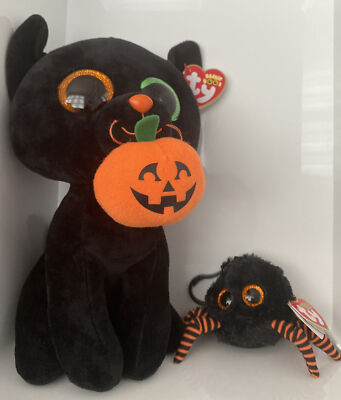TY Beanie Boos Shadow the Black Cat 9