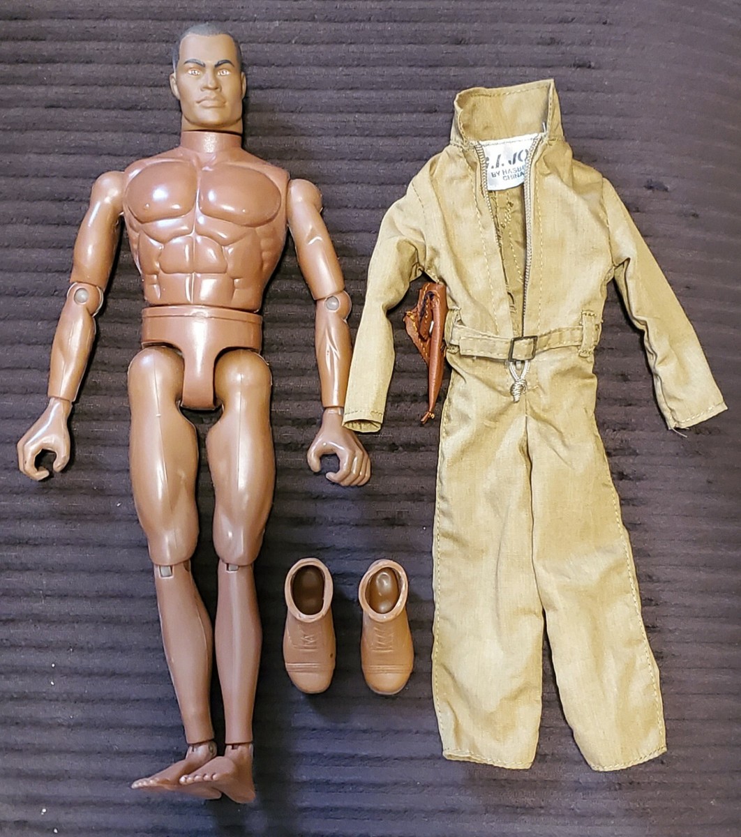 Hasbro Pawtuckett GI Joe 1996 African American Black Figure w