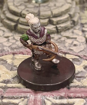 Duergar Sharpshooter D&D Miniature Dungeons Dragons Female Archer Scout Mini 8