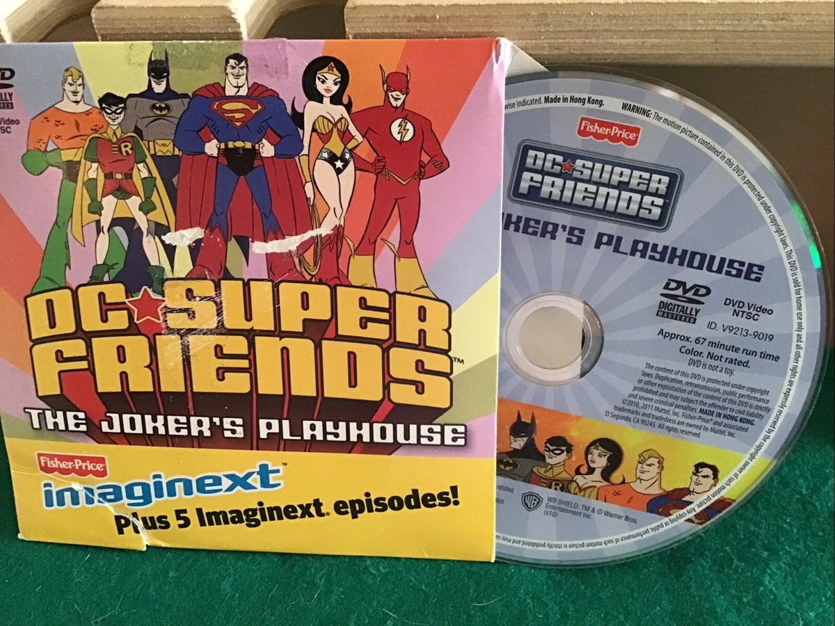 Fisher Price DC Super Friends The Jokers Play House & 5 Imaginext