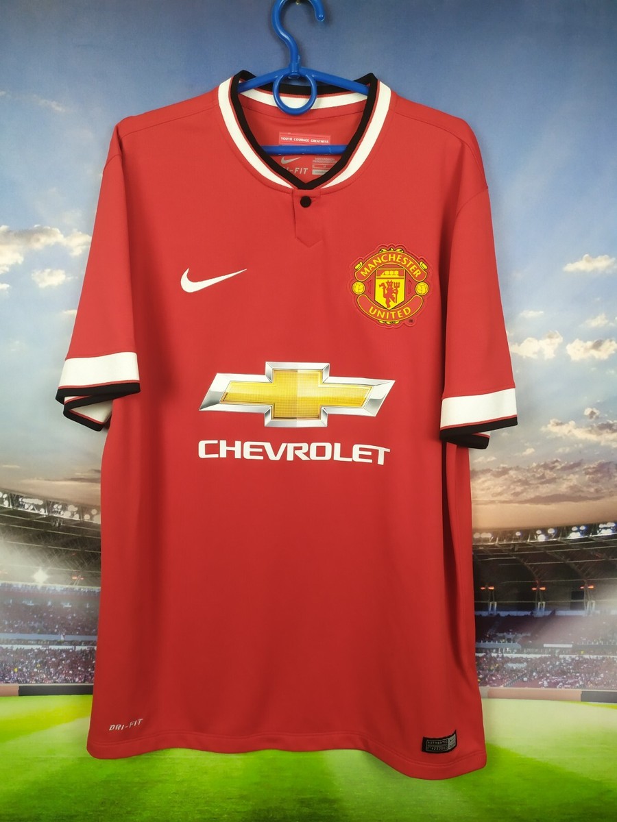 Manchester United Jersey 2014 2015 Home MEDIUM Shirt Nike