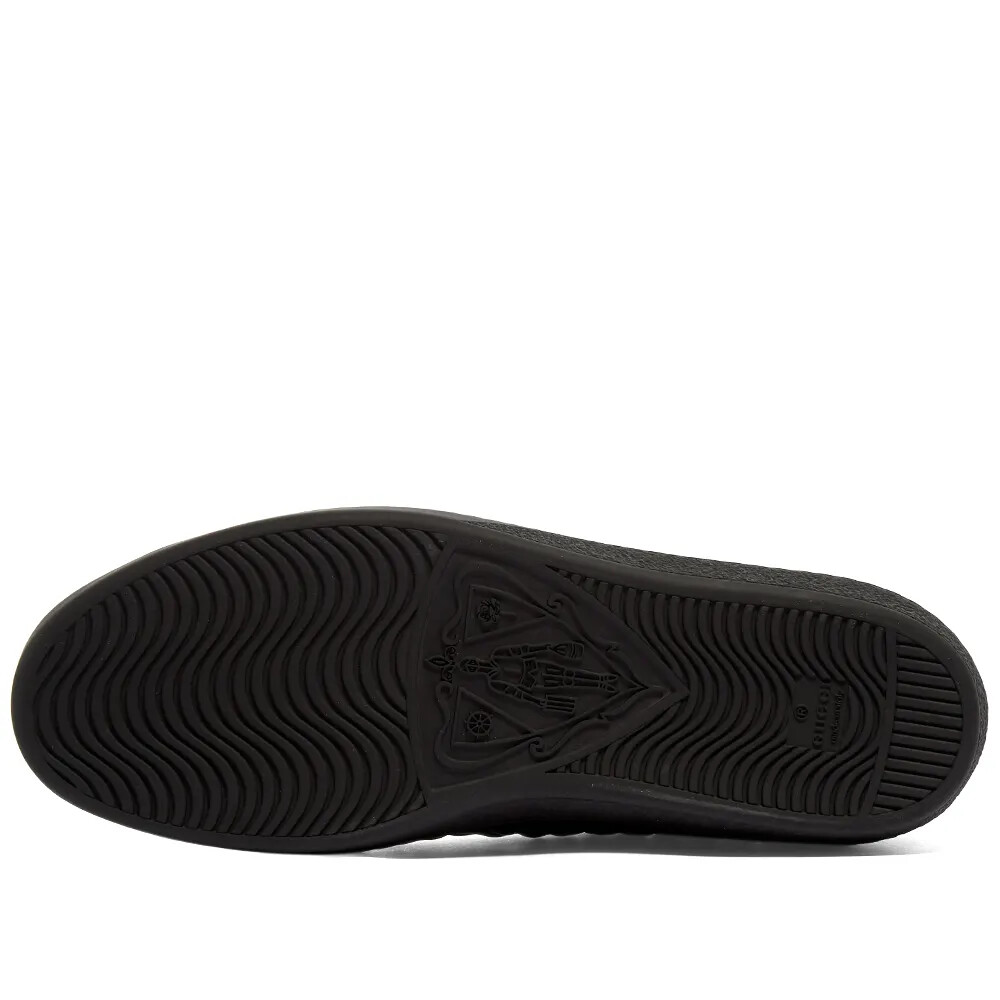 Gucci Men's Ace G Rhombus Black Fashion Sneakers Z4404 Size 7G