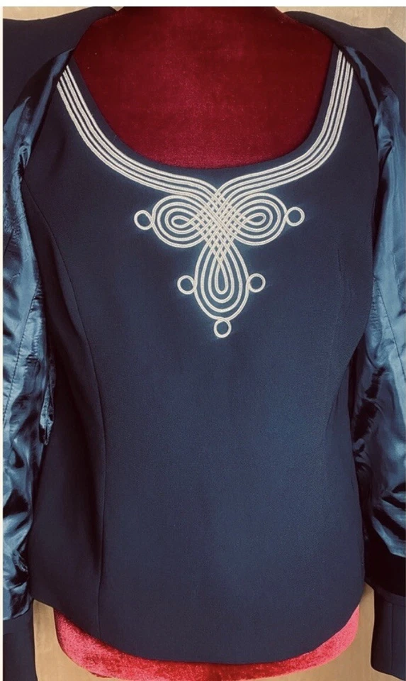 Blazer y concha vintage NIPON BOUTIQUE talla 8 Foto 2 de 3