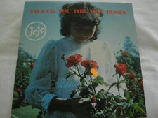JeJe Noval Thank You For The Roses Vinyl Lp PRIVATE LABEL JJN1970 HOW BIG IS GOD