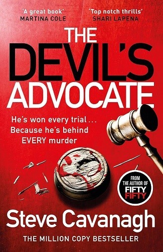 The Devil's Advocate  (Eddie Flynn) By Steve Cavanagh NEW Paperback Fiction Book