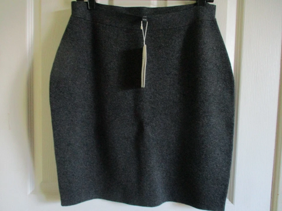 Talla PL Eileen Fisher CHAR Elegante Falda Lápiz Tencel Interlock Nueva con Etiquetas