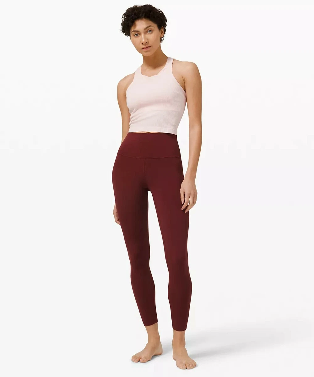 Lululemon red align pants sale