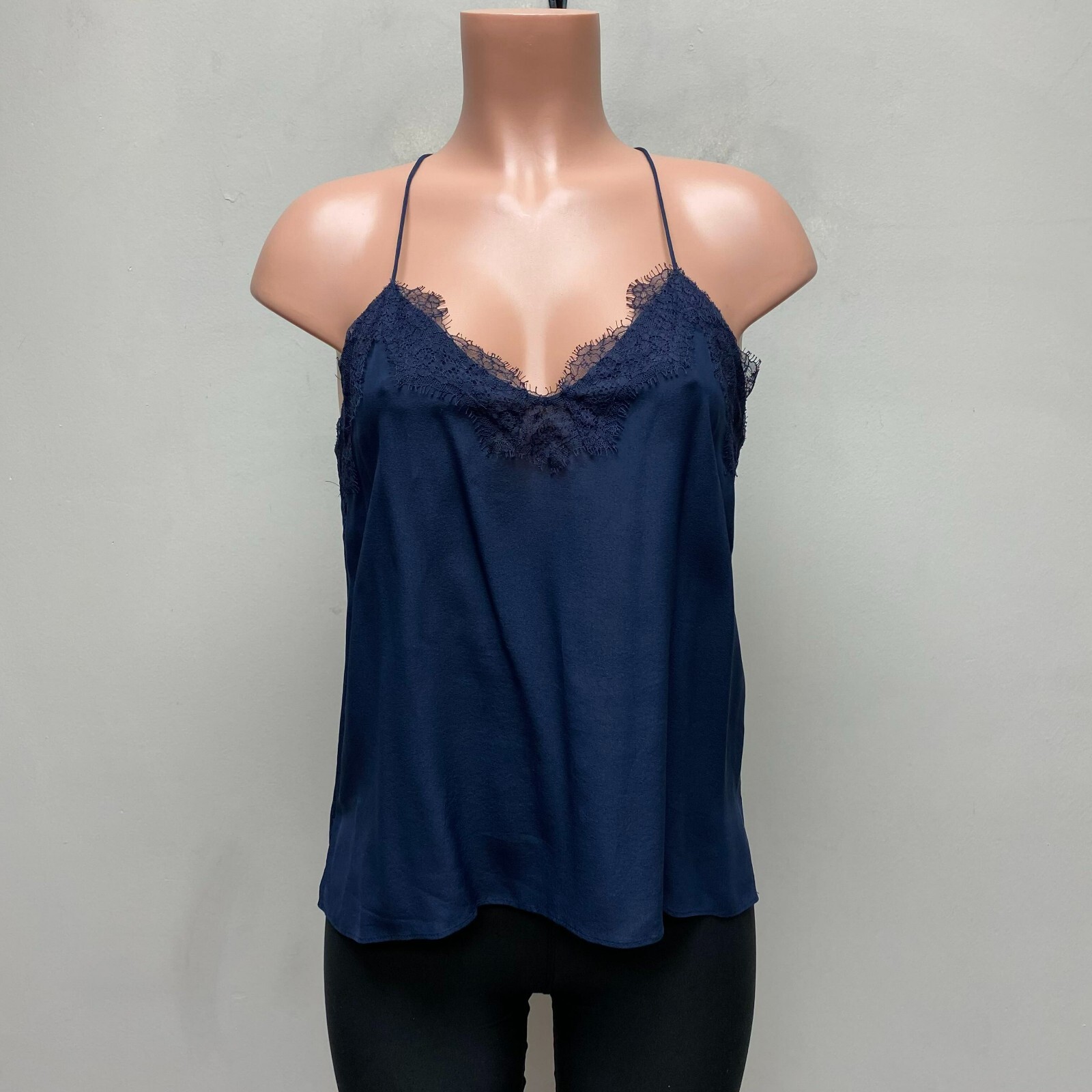 bp lace trim satin camisole