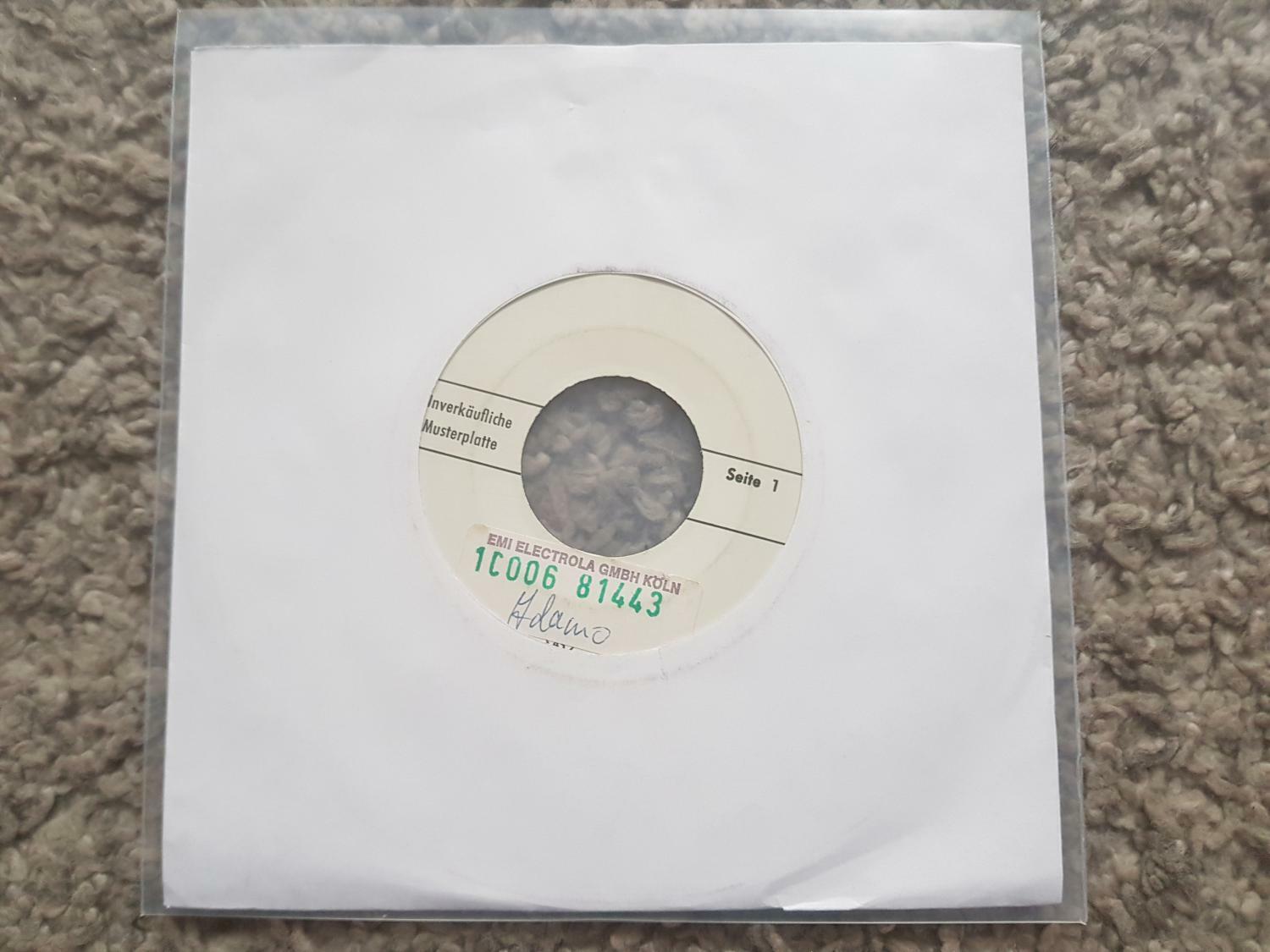 7"" Single Vinyl Adamo - Rosalie, c'est la vie PROMO