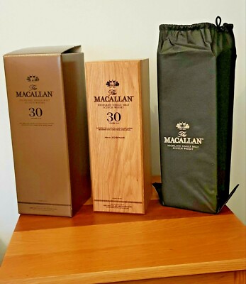 Only box New Whisky Macallan  30 Years Old 
