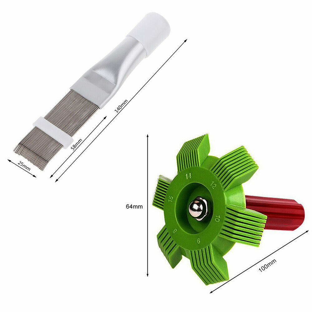 Radiator Fin Straightener Cleaner Repair Tool Air