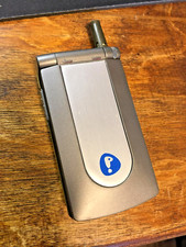 LG Very Rare LG-DM515 Flip Vintage PHONE Gray 2G Blue Sign Original Unlocked MOB