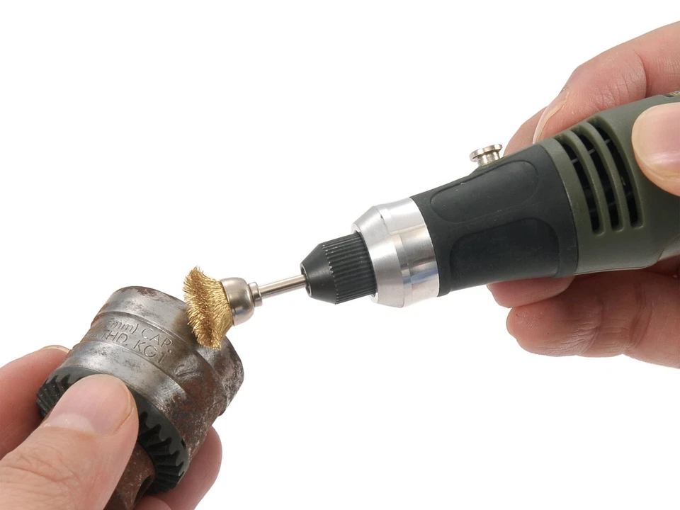 Proxxon MM100 Mini Rooter Kiso Elektrowerkzeug 100V Glasskulptur Metall Gravur - Bild 2 von 3