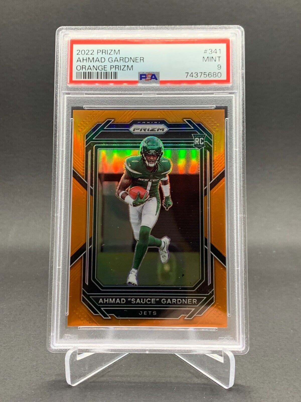 Sauce Gardner Panini Select Draft Picks #54 Neon Orange Pulsar