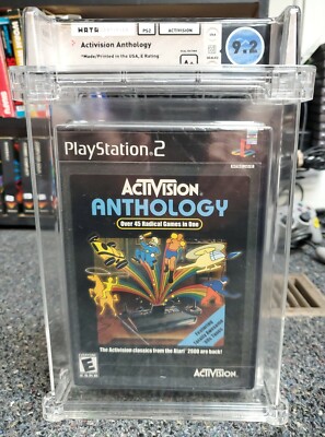 Playstation 2 - Activision Anthology - PS2 Atari New Sealed - WATA Graded 9.2 A+