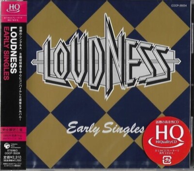 LOUDNESS EARLY SINGLES BRAND NEW JAPAN CD HQ AUDIOPHILE CD +1 - AKIRA TAKASAKI