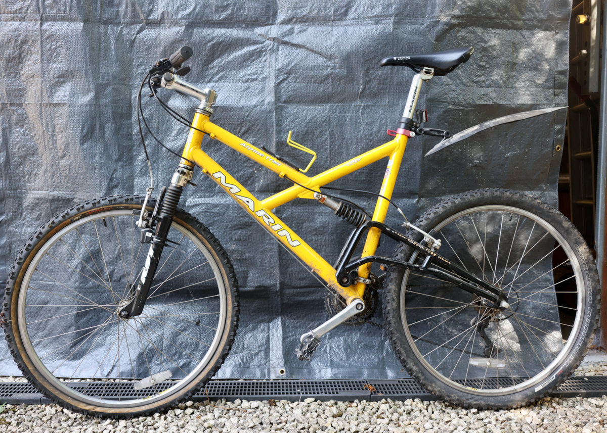 Marin Alpine Trail Full Suspension Mountain Bike (1998) Retro