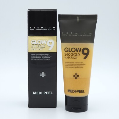 MEDI PEEL Glow 9 24K Gold Mask Pack 100ml Anti Aging Peeling K-Beauty
