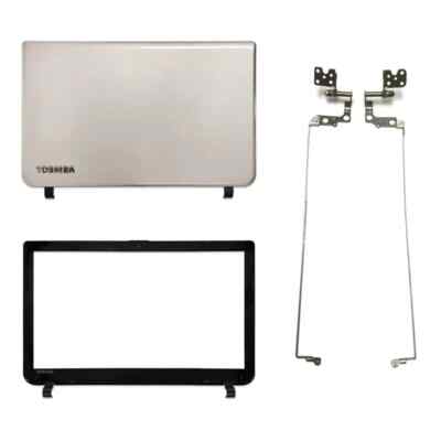 for Toshiba Satellite L50-B L55-B S55T-B 15.6'' LCD Back Cover Bezel Hinges Top