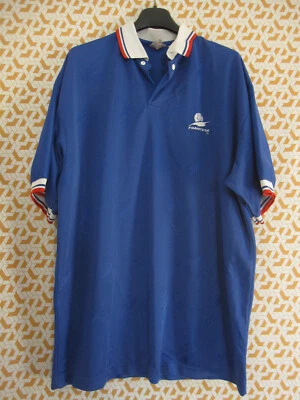 Polo France 1998 coupe du monde vintage shirt Mondial 98 Maillot retro - L - Photo 1/4