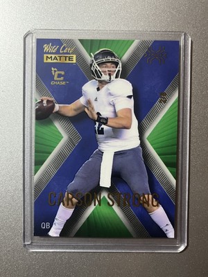 Carson Strong Philadelphia Eagles Wild Card matt NFL 2022 ROOKIE SSP/8